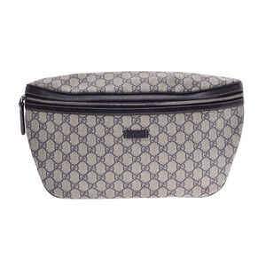 Gucci GG Supreme Navy Blue Body Bag